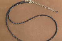 Faceted Gemstone Necklaces, Dainty Beaded Necklaces, Minimalist Jewelry