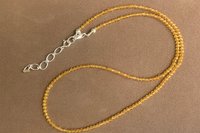 Faceted Gemstone Necklaces, Dainty Beaded Necklaces, Minimalist Jewelry