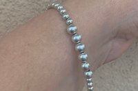 Sterling Silver Stacking Bracelet, Minimalist, Southwestern Bracelet, Gift for Her