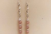 Blue Crazy Lace Agate Earrings, Sterling Silver Earrings, Gemstone Earrings