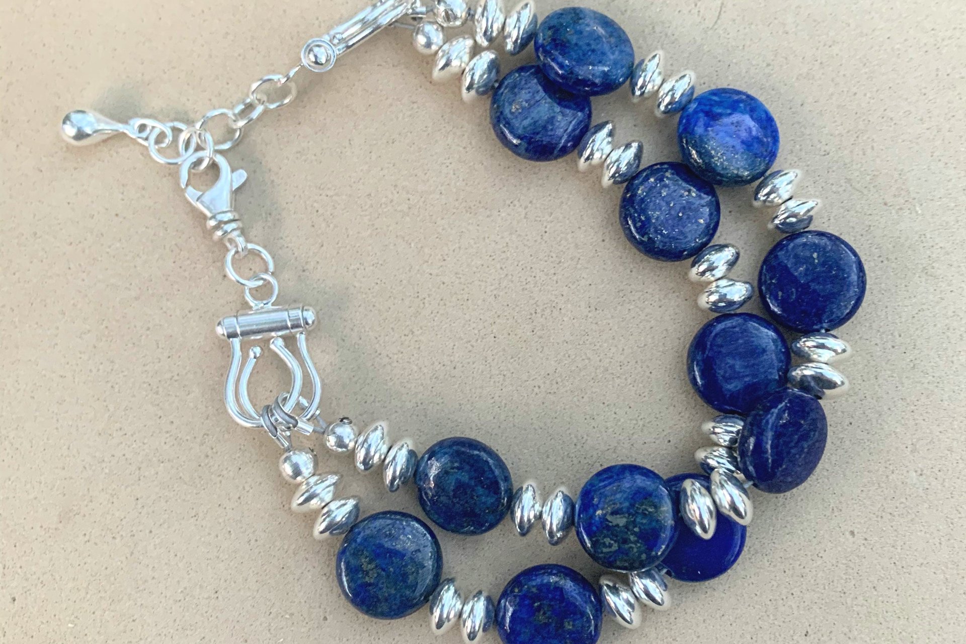Sky Eye Jasper Bracelet, Sterling Silver Bracelet, Gemstone Bracelet, Adjustable Bracelet