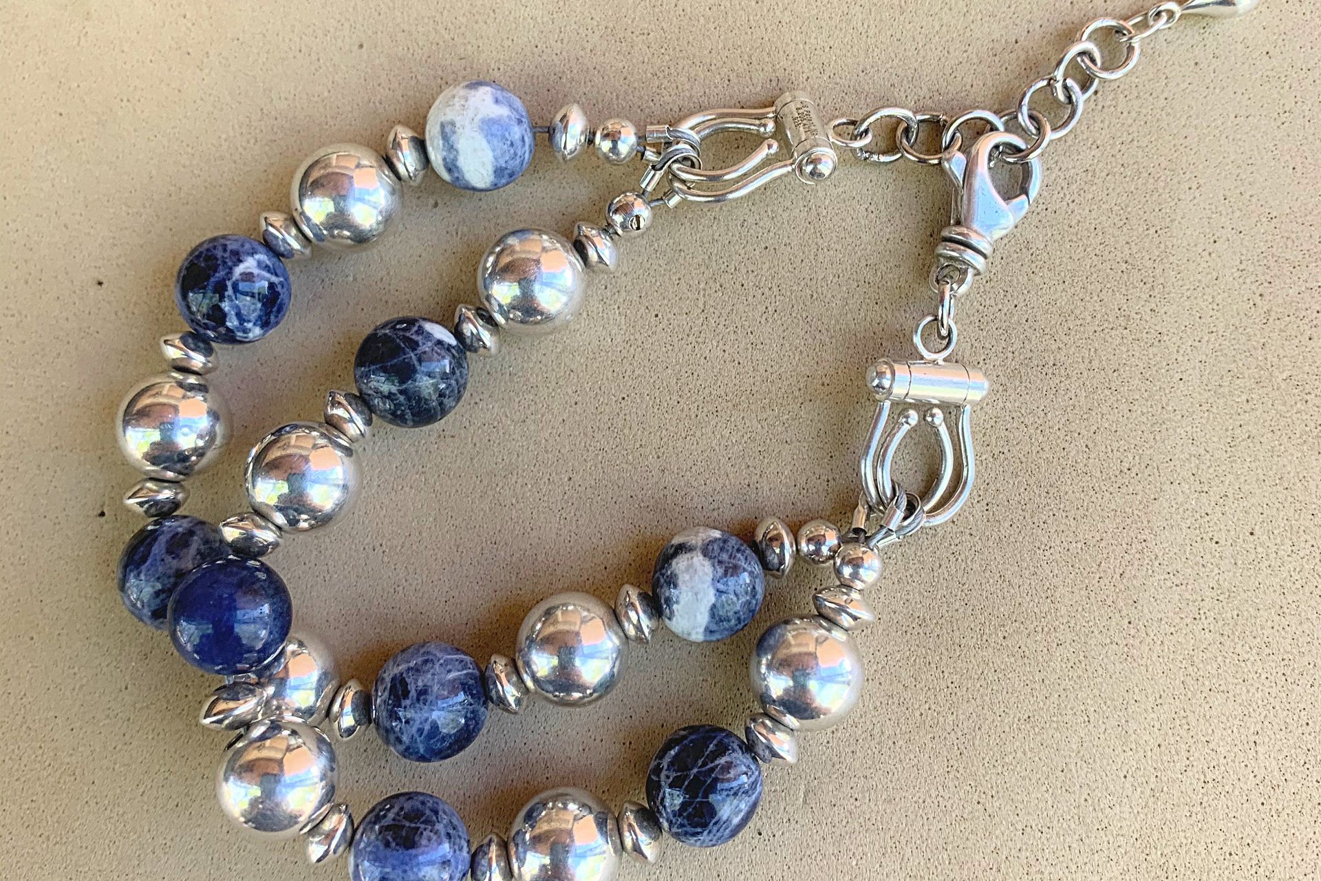 Amethyst Bracelet, 10mm Sterling Silver Bracelet, Gemstone Bracelet, Adjustable Bracelet