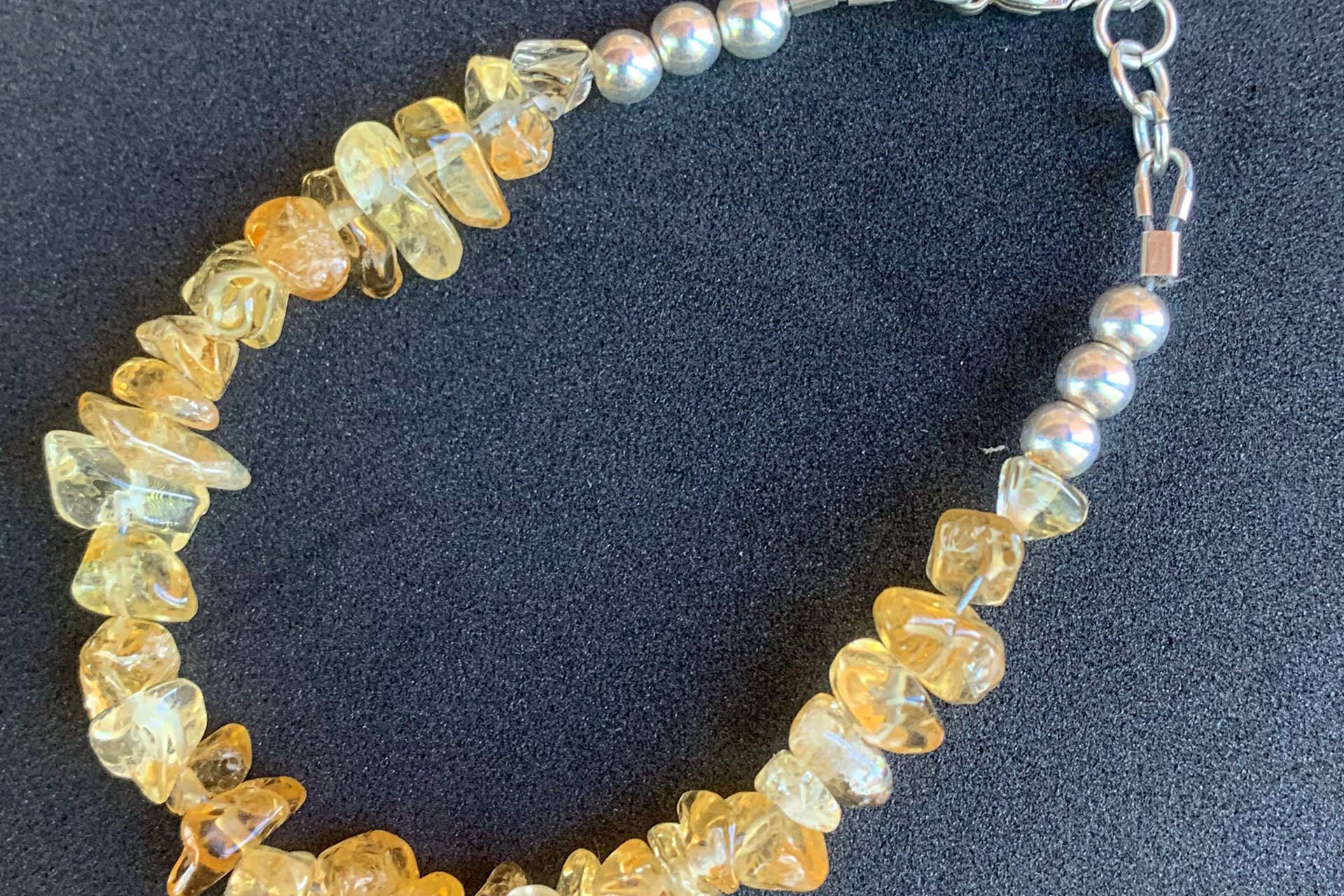 Gemstone Chip Bracelets, Sterling Silver Bracelets, Gemstone Chip and Nugget  Bracelets, Adjustable Bracelets