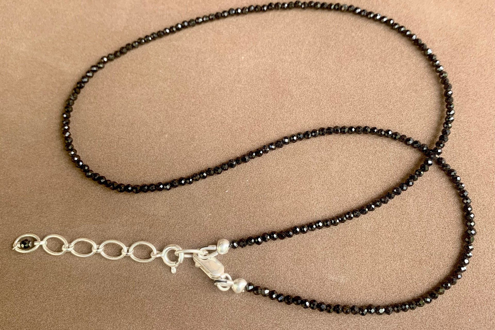 Faceted Gemstone Necklaces, Dainty Beaded Necklaces, Minimalist Jewelry