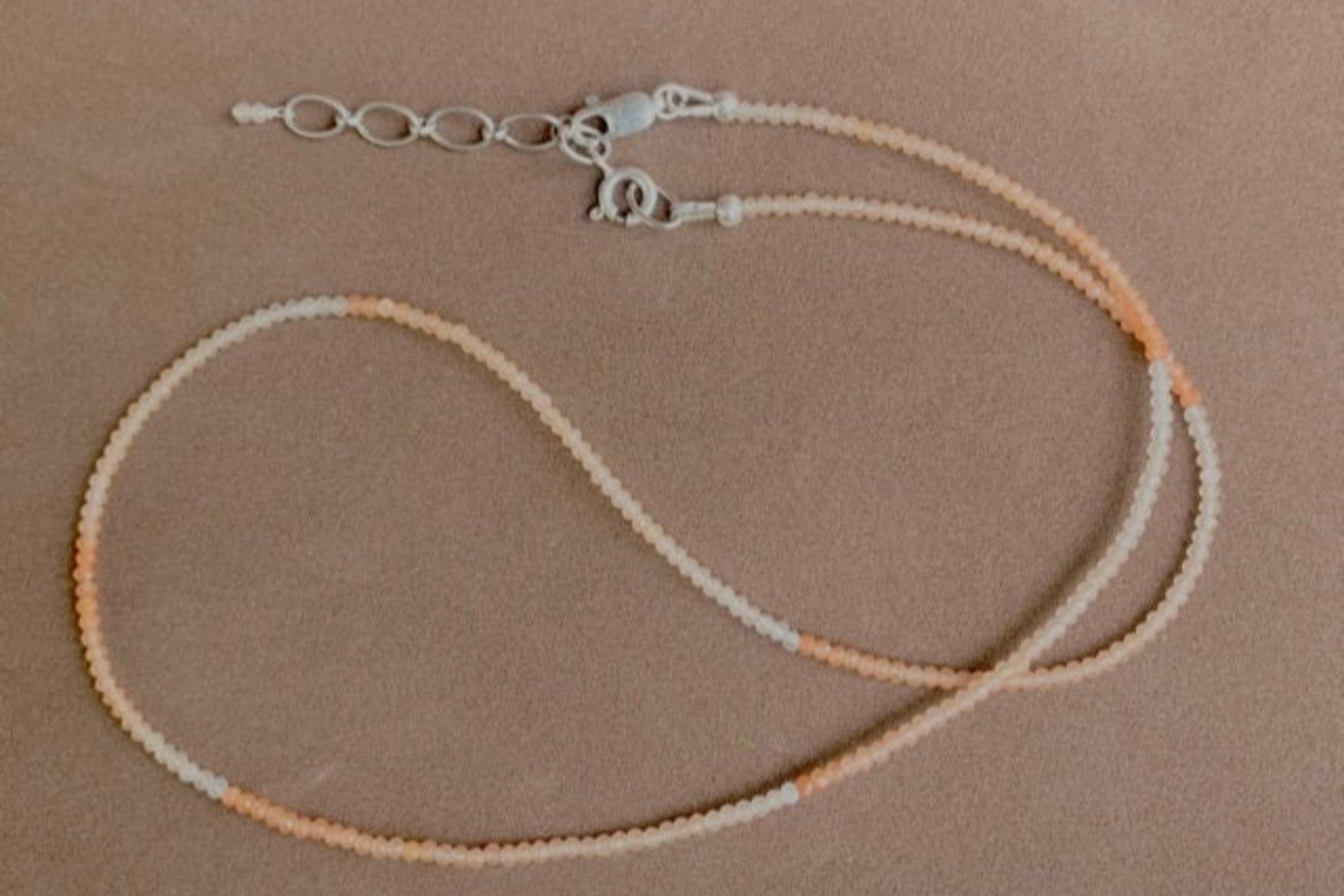 Faceted Gemstone Necklaces, Dainty Beaded Necklaces, Minimalist Jewelry