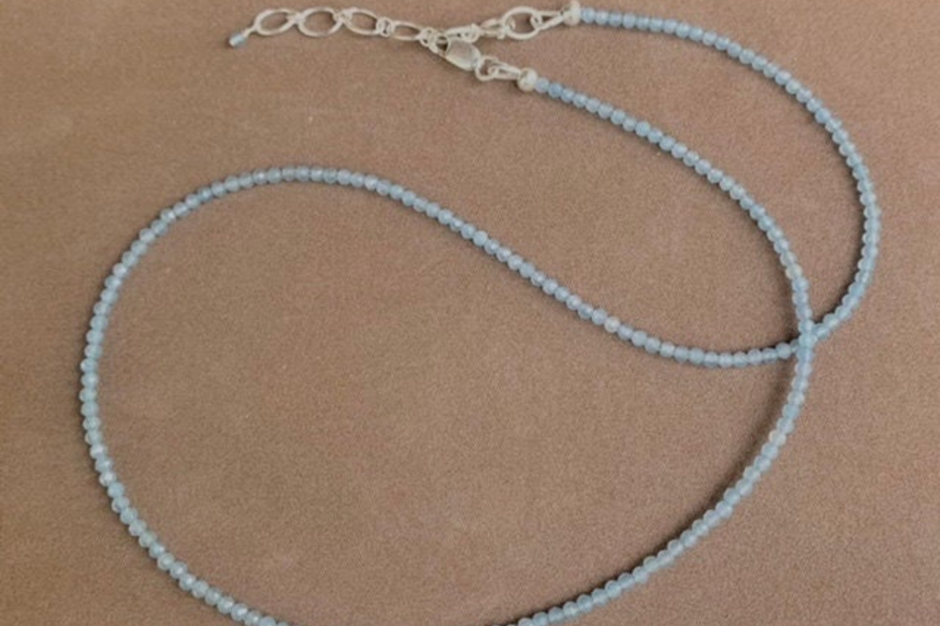 Faceted Gemstone Necklaces, Dainty Beaded Necklaces, Minimalist Jewelry