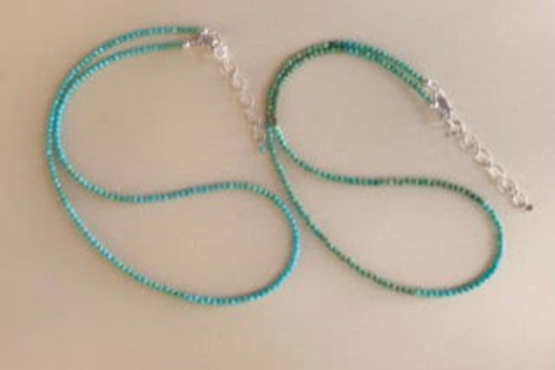 Dainty Turquoise Necklace, Layering Necklace, Turquoise and Sterling Silver Necklace